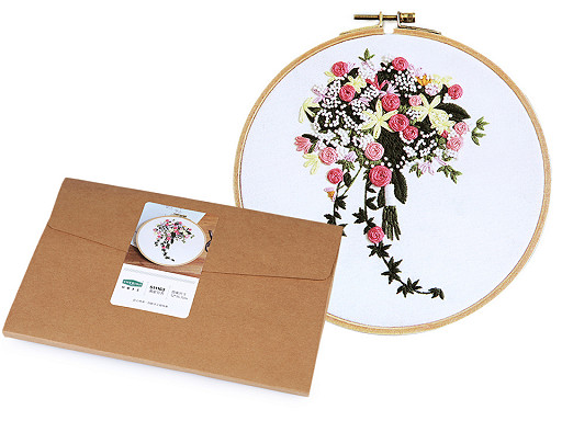 Embroidery Kit / Cross Stitch Kits Pre-Printed Pattern of Flower