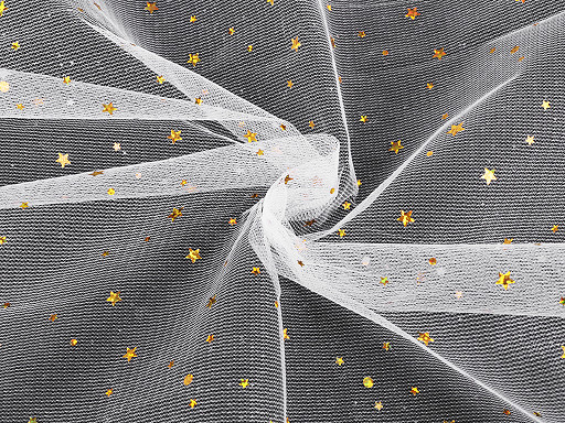 Tulle con stelle e ologramma