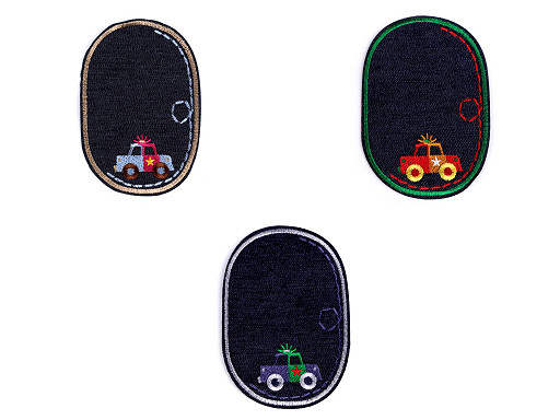 Patch thermocollant en denim