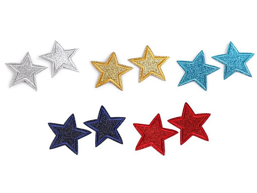 Patch thermocollant Étoile avec paillettes