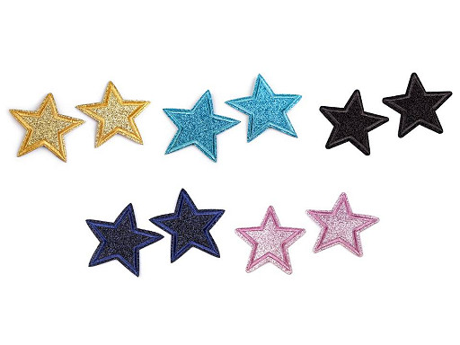 Patch thermocollant Étoile avec paillettes