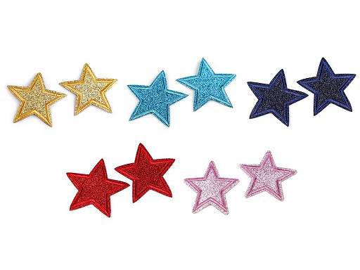 Patch thermocollant Étoile avec paillettes