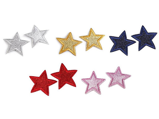 Patch thermocollant Étoile avec paillettes