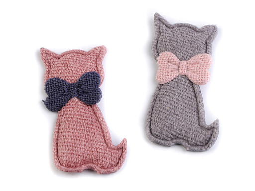 Textilná aplikácia / nášivka mačka