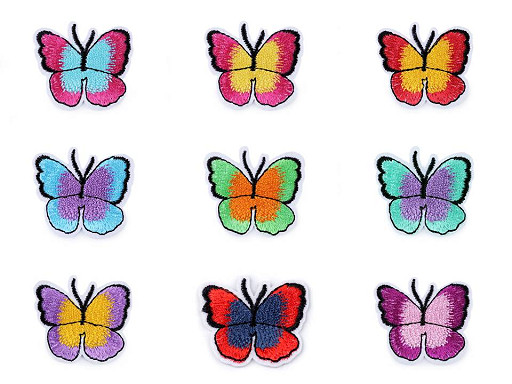 Naljepnica leptira za nanošenje glačanjem