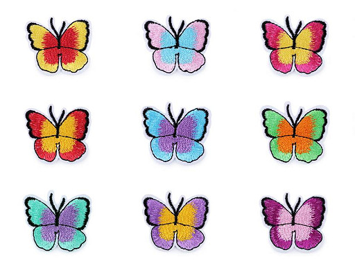 Naljepnica leptira za nanošenje glačanjem