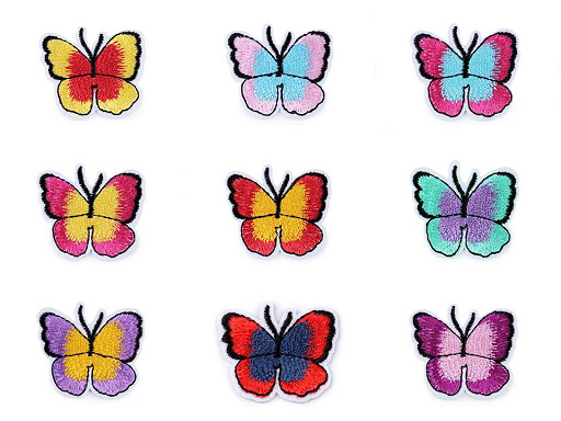 Aplicație termoadezivă fluture Aplicație termoadezivă fluture