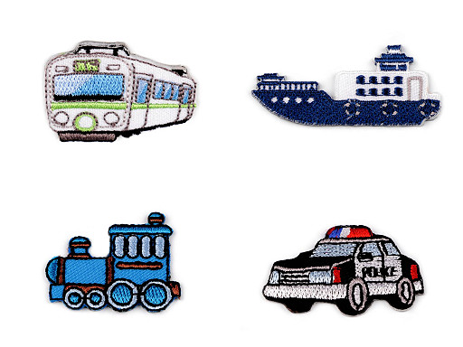 Naprasowanka środki transportu 