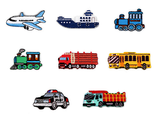 Naprasowanka środki transportu 