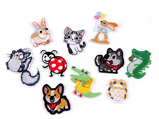 Iron-on Patches, Animals mix