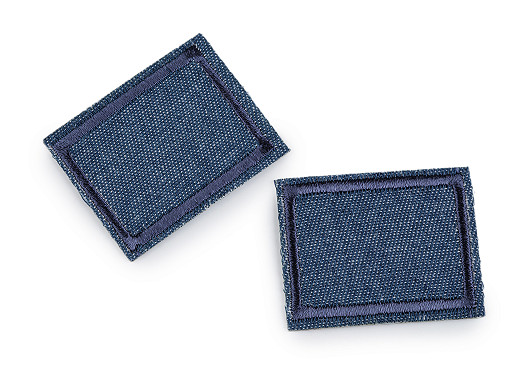 Nažehlovací záplaty pro opravy dírek jeans 3x4 cm