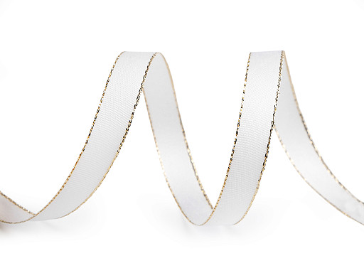 Nastro in taffetà, larghezza: 9 mm, con lurex