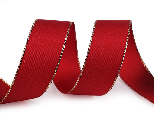 Taftband Breite 25mm mit Lurex
