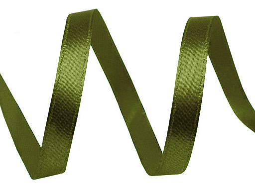 Satin Ribbon packs per 5 m width 6 mm