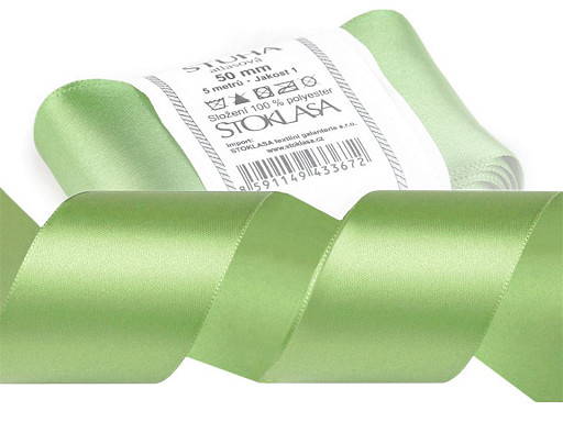 Double Face Satin Ribbon packs per 5 m width 50 mm