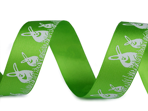 Sat�nov� stuha Velikonoce ���e 24 mm zaj��ci