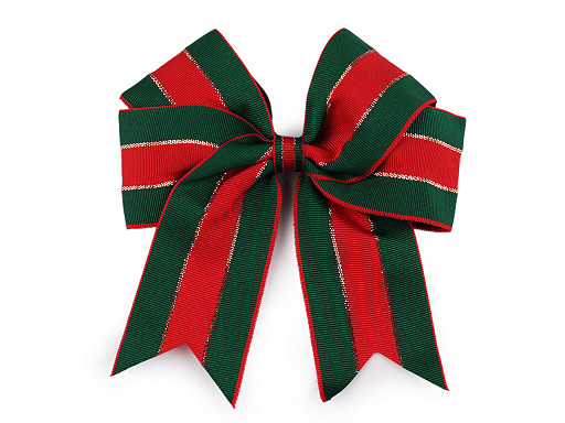 Karácsonyi ripsz szalag 12x13 cm grosgrain