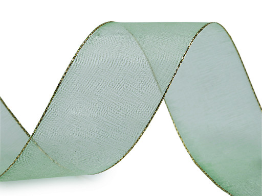 Vrpca od organze s lureksom, širina 40 mm