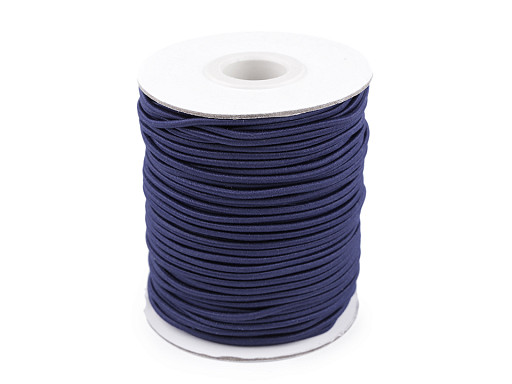 Cordoncino elastico rotondo, Ø  2mm, modello: MAGGIE