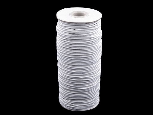 Cordon élastique rond, Ø 2mm, MAGGIE