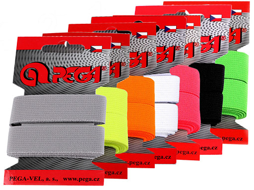 Elastic Braid Tape width 20 mm variety of colors 