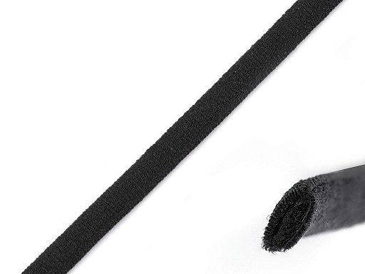 Cinta elástica para tirantes de sujetador, ancho 5 mm