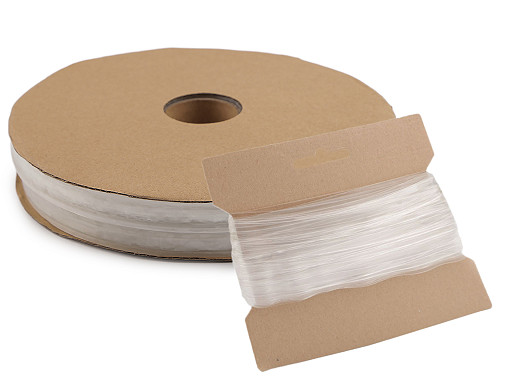  Διαφανές λάστιχο σιλικόνης, πλάτος 15 mm