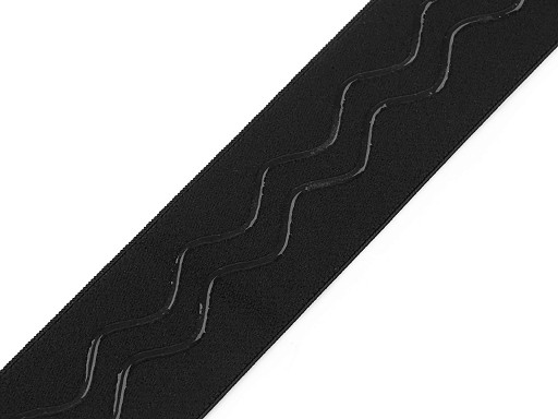 Bande élastique antidérapante avec silicone, largeur 40 mm
