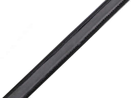 Elastic with full-surface silicone, width 10 mm