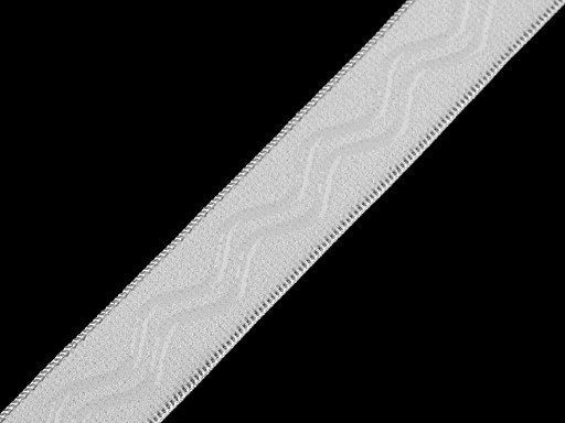 Cinta elástica con silicona, ancho 20 mm Cinta elástica con silicona, ancho 20 mm
