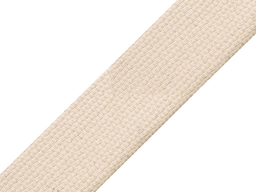 Cotton webbing width 40mm CZECH MADE