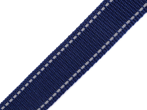 Polypropylene Webbing width 30 mm with reflective stitching