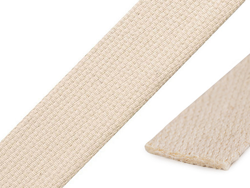 Gurtband Baumwolle Breite 25 mm