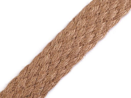 Braided Jute Webbing width 35 mm