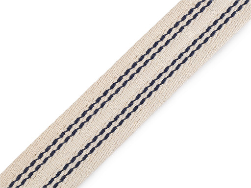 Pamut heveder kétoldalas szélessége 38 mm gurtni