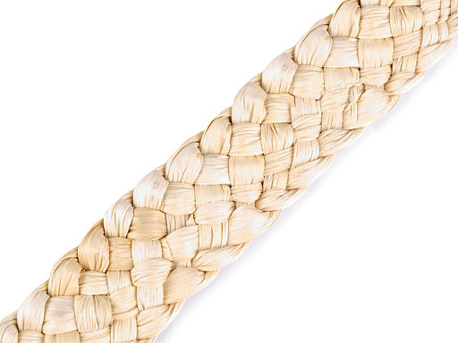 Natural Braided Corn Straw Ribbon