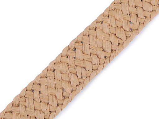 Braided Webbing / Straw Tape for DIY, width 30 mm