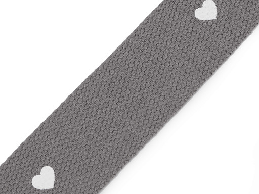 Heart Webbing Strap width 38 mm 