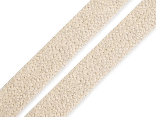 Flat Cotton Cord width 15 mm