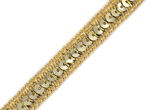 Sequin Trim Braid width 12 mm