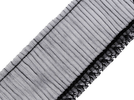 Pleated Polyester Lace Trimming width 90 mm