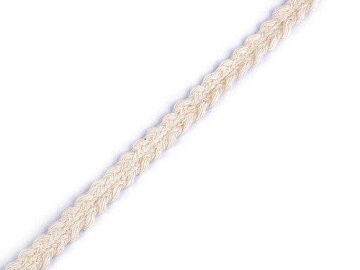 Pasamanería de algodón, ancho 6 mm 
