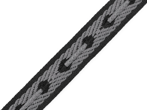 Bande latérale de pantalon avec cordon de serrage, largeur 20 mm