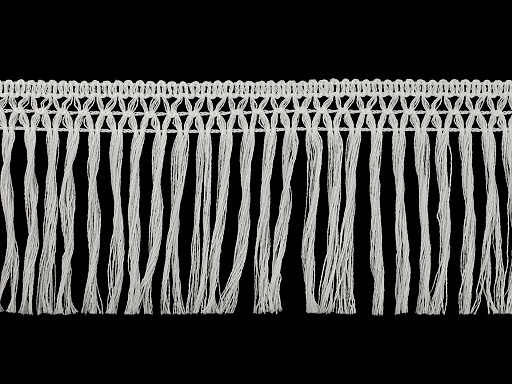 Fleco de algodón, ancho 10 cm 