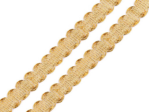 Metallic Gimp Braid Trim width 14 mm