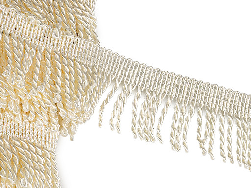 Frędzle skręcane szerokość 55 mm 