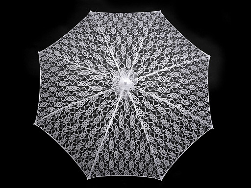 Lakodalmi csipke esernyő fényképezésre