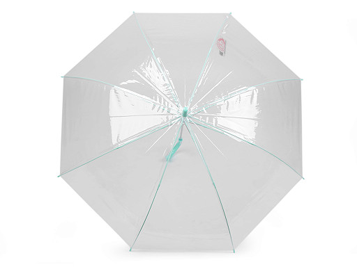 Paraguas transparente de apertura automática para mujer