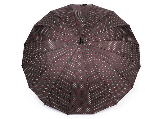 Parapluie à ouverture automatique pour femme, à pois