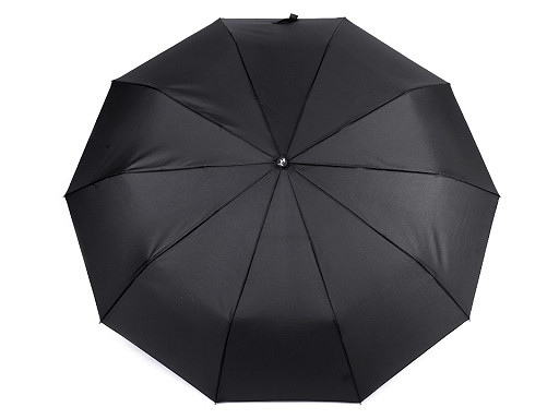 Regenschirm für Herren Automatik mit Ledergriff